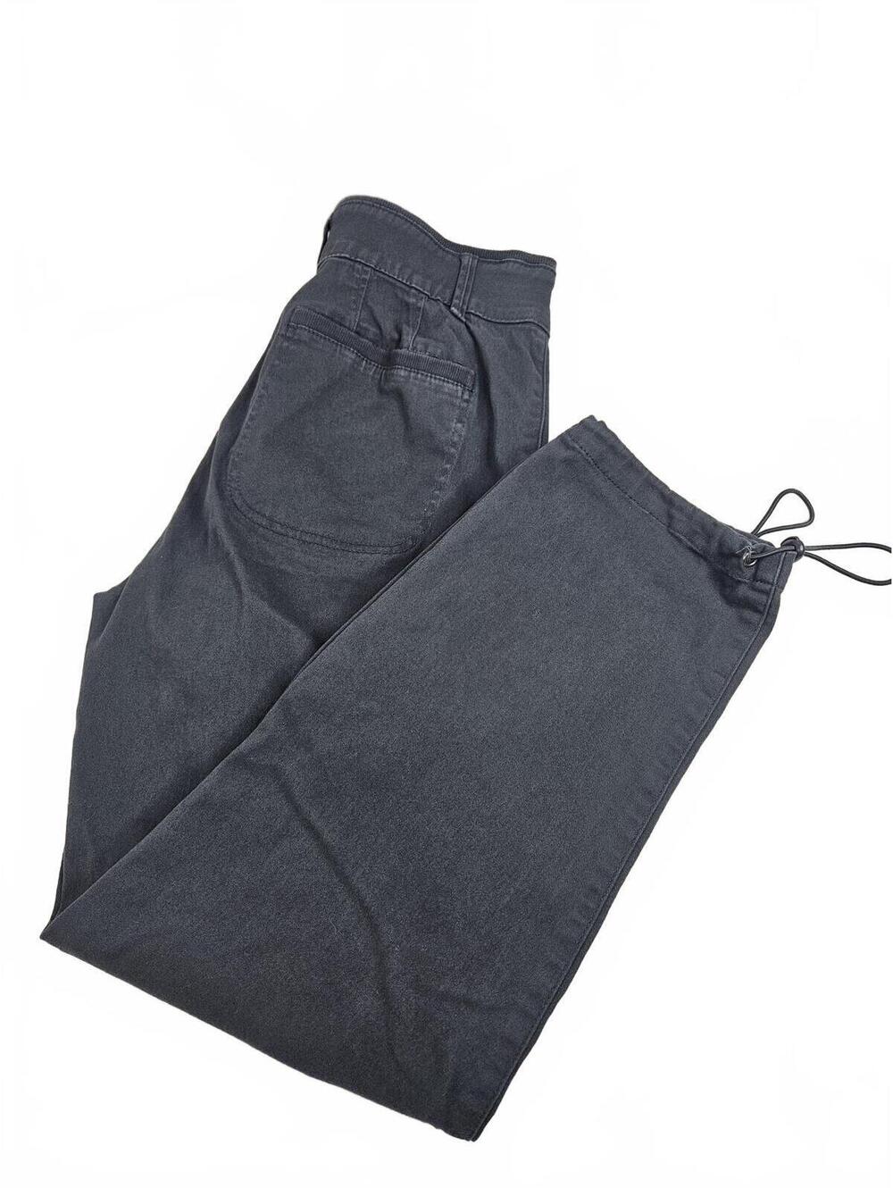 Democracy "Ab"solutution Gray Utility Cargo Pants with Adjustable Drawstrings